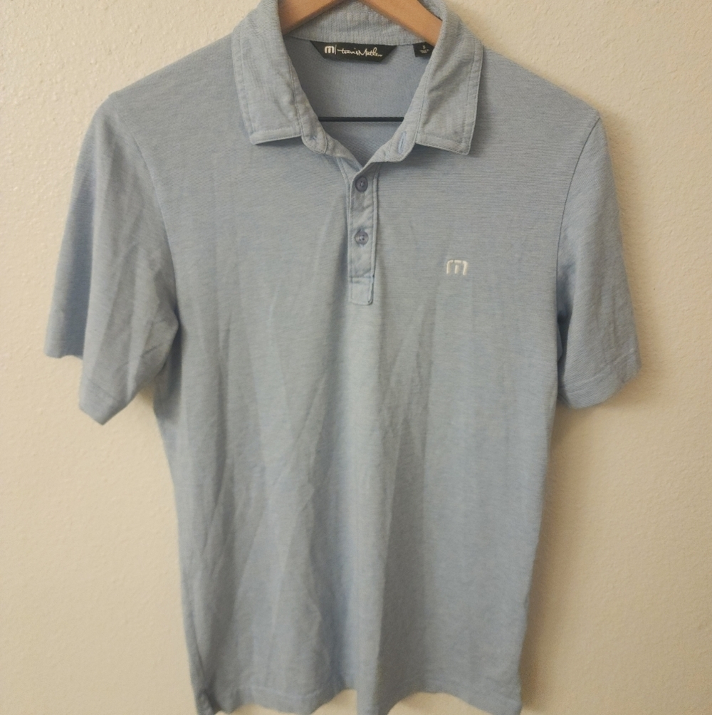 Travis Mathew Golf Polo Shirt Mens Sz Small